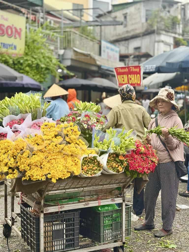 Flower lady